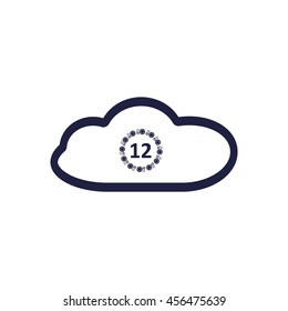 Food Icon, vector, icon flat