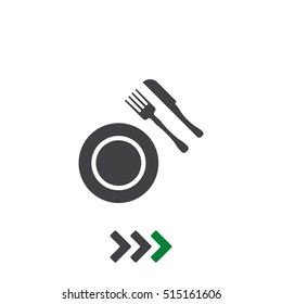 Food Icon Vector flat design style