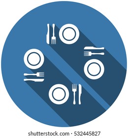 Food Icon Vector flat design style