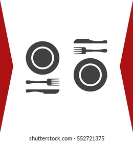 Food Icon Vector flat design style