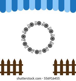 Food Icon Vector flat design style