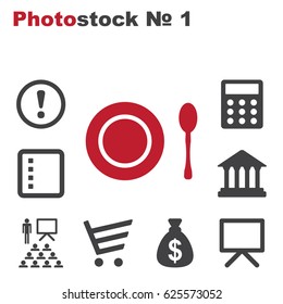 Food Icon Vector flat design style