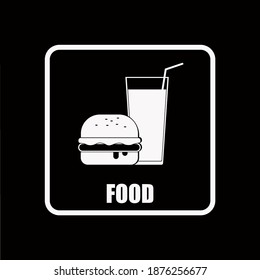 Food icon and vector graphics