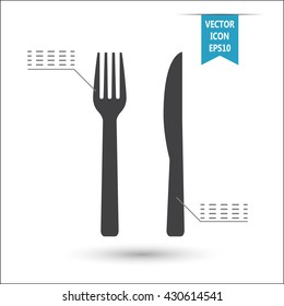 Food icon - vector illustration