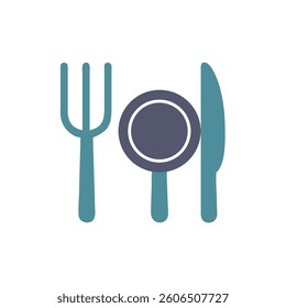 food icon vector illustration style