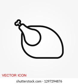 Food icon vector for logo design, illustration, vector sign symbol