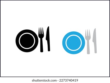  food icon vector on white background.