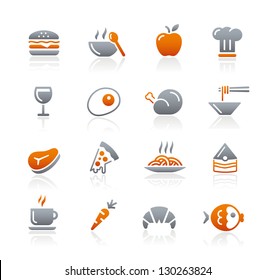 Food Icons - 1 // Graphite Series