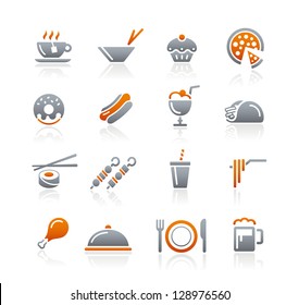 Food Icons - 2 // Graphite Series