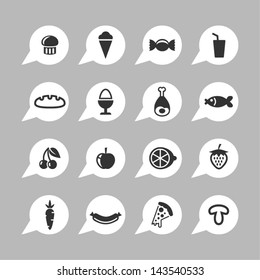 Food icons for app