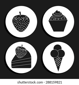 food icons design, vector illustration eps10 graphic 