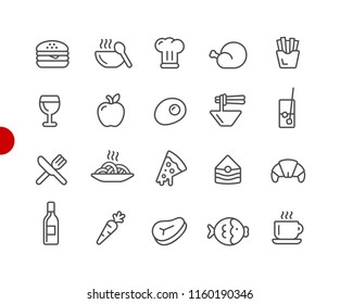 Free Food Icons - Vector Art