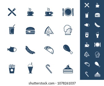 Food Icons Set 
