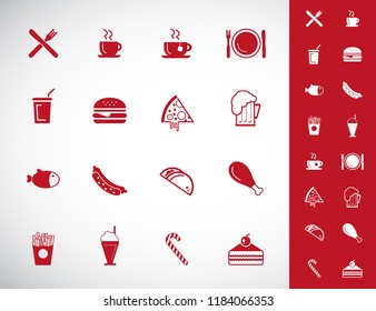 Food Icons Set 