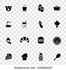 Conjunto de ícones de alimentos