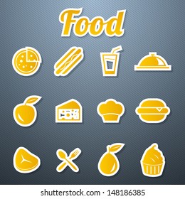 food icons set