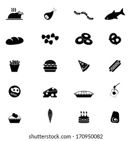 Food icons set 