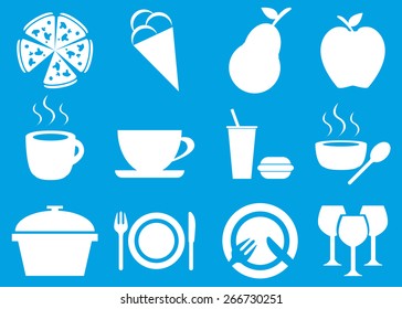 Food icons set