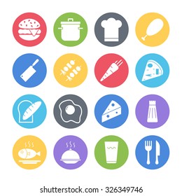 food icons set