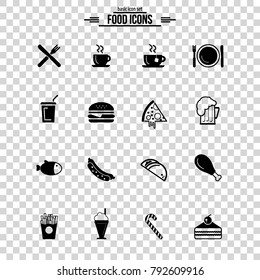 Food Icons Set 