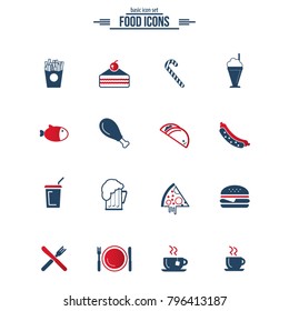 Food Icons Set 