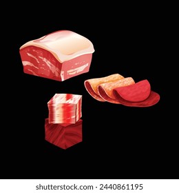 food Icons set, food Icon Vector,meats, max food,icon.