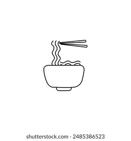 Food Icons set. Simple Set of Meal Related Vector Line Icons. Contains such Icons as Fruit Basket,  Noddle , Healthy Smoothies and more. Editable Stroke.