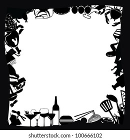 food icons for food stuff, restaurant, and others