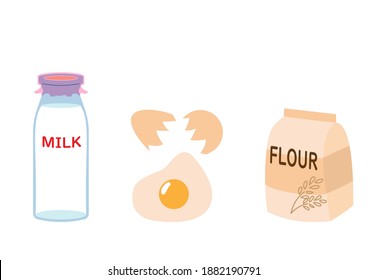 Food icons that are prone to allergens