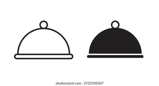 Food icons vector collection for web designs. flat icons