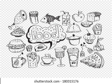 Food Icons Vector set