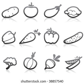 Food Icons (Vegetable) - part 2