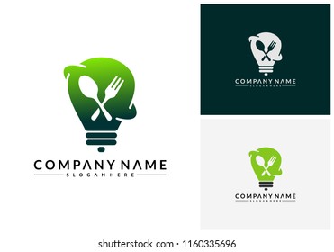 Food Idea logo designs vector, Food Inspiration logo template