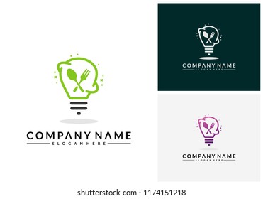 Food Idea logo designs vector, Food Inspiration logo template