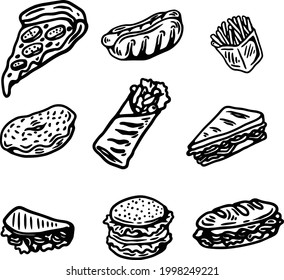 Food Illustration Pack
9 Illustration set
icon, logo, illustration