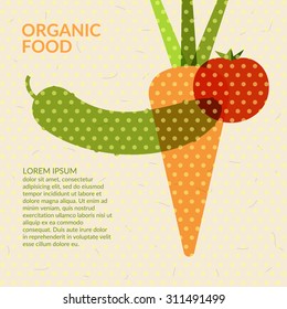 Food. Illustrations for design, website, infographic, poster, advertising.