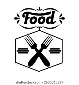 food image logo icon vector illustration design