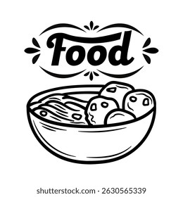 food image logo icon vector illustration design