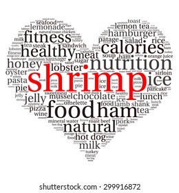 food  info-text graphics and arrangement concept (word cloud)