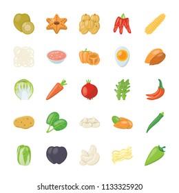 
Food Ingredients Icon Pack 
