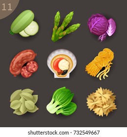 Food ingredients-set 11