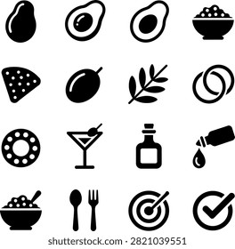 food items drinks and dining accessories