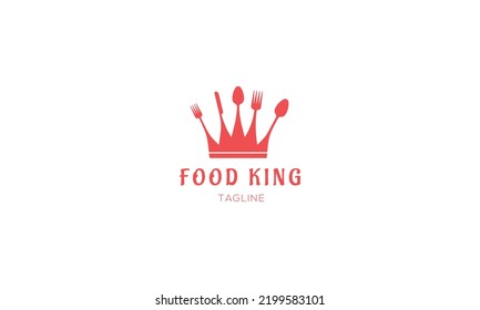 Food King Logo Vector Design template, Restaurant logo.