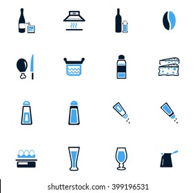 Food and kitchen symbol for web icons