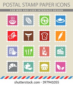 food and kitchen web icons for user interface design