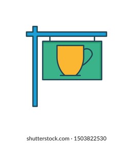 food line color icons for  banner &  breakfast