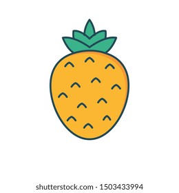 food line color icons for  healthy &  delicious