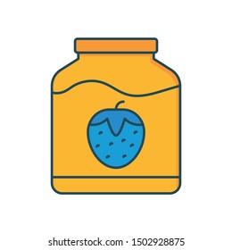 food line color icons for  jar  &  sweet 