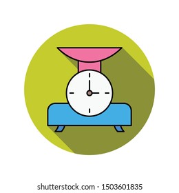food line color icons for scale & measurment