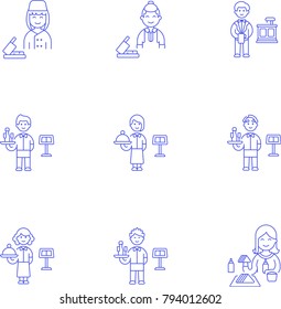 Food- Line Icon Set